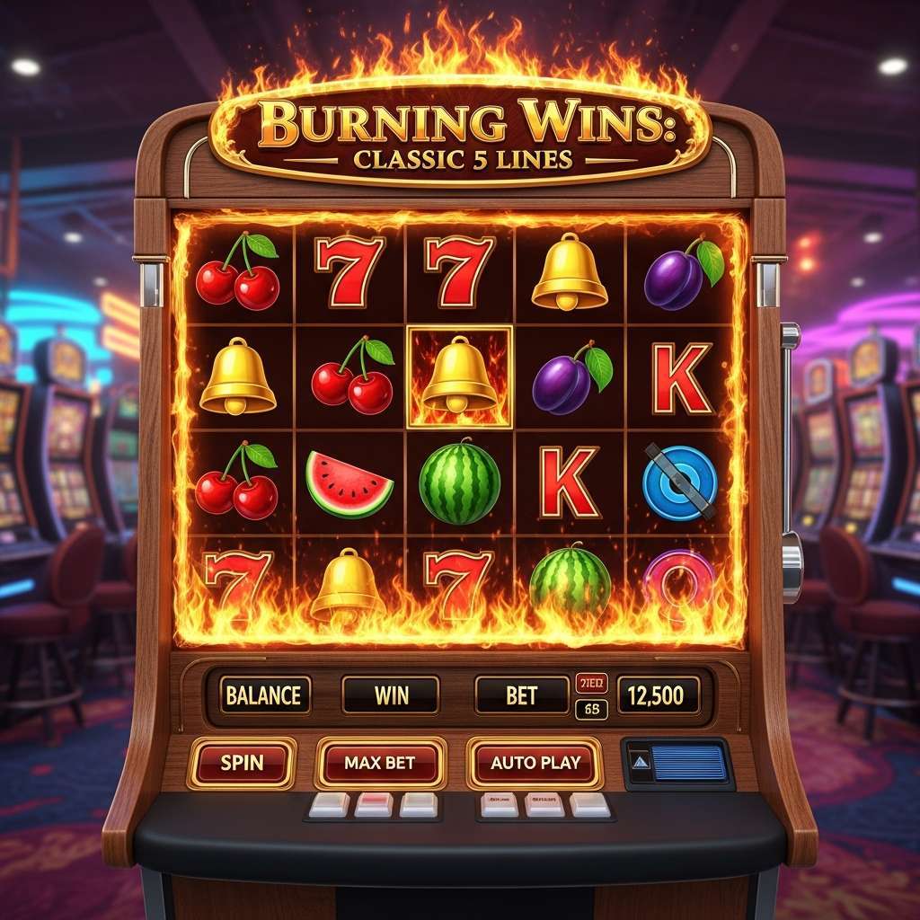 Burning Wins: classic 5 lines